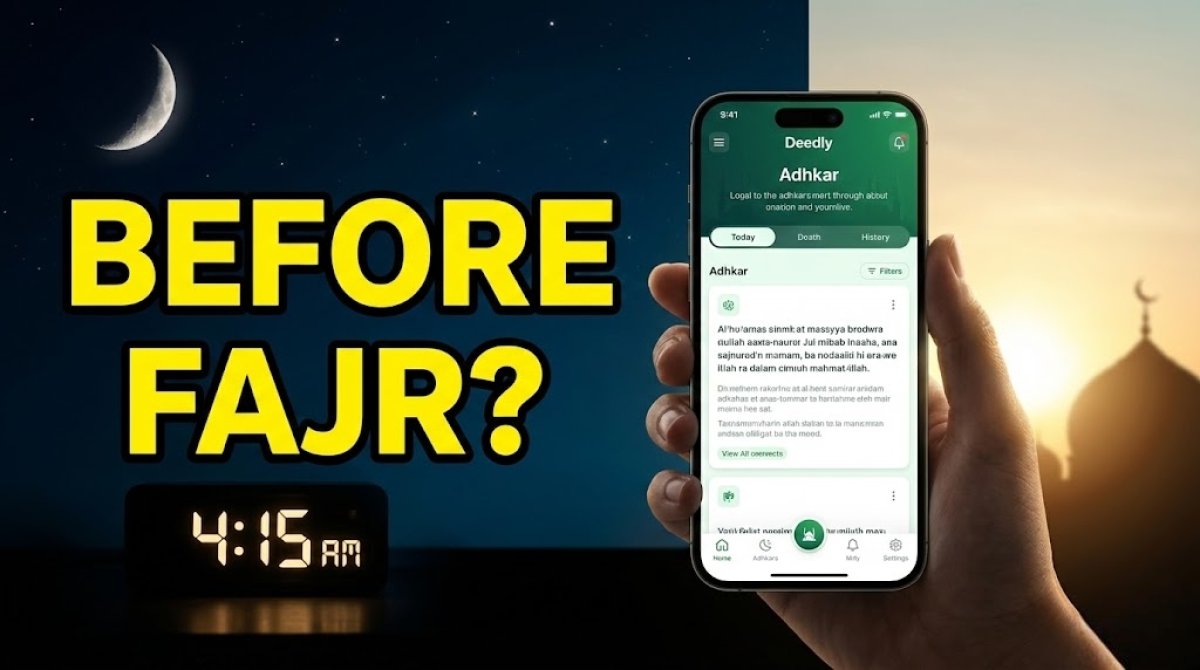 Can Morning Adhkar Be Done Before Fajr?