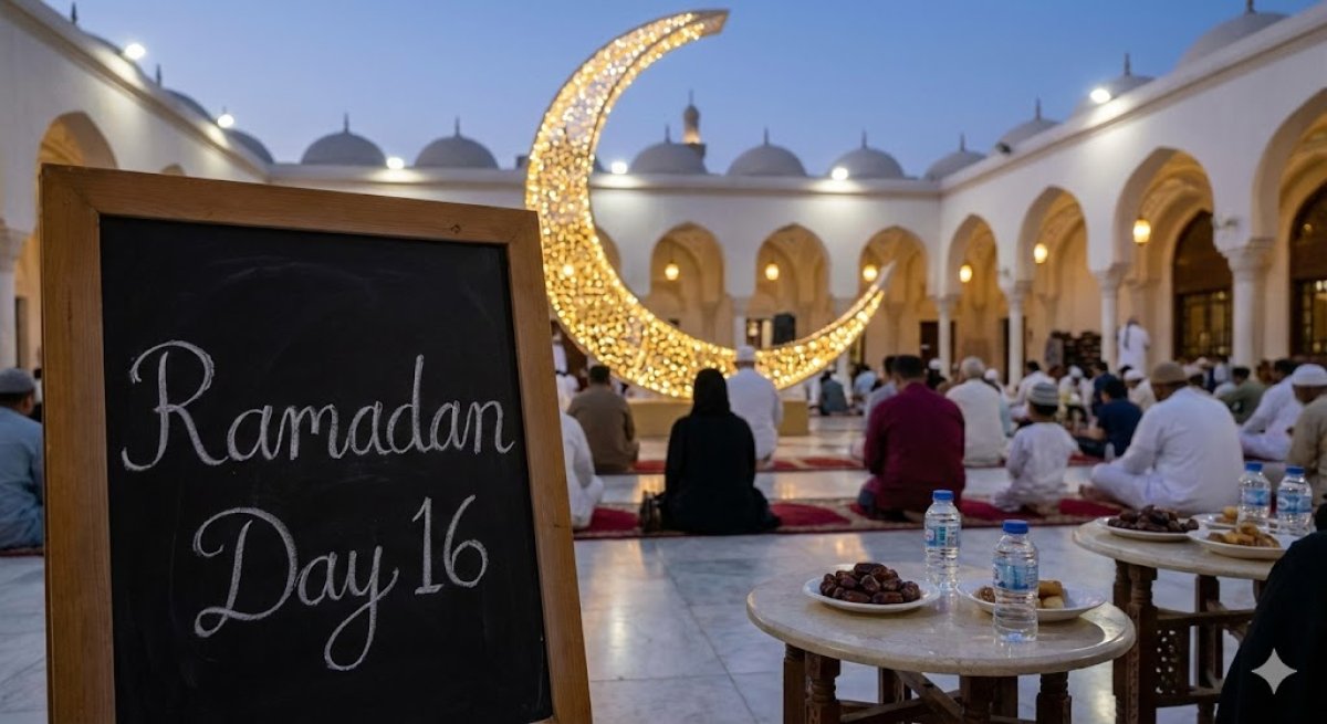 Ramadan Day 16 (Duas, Tasks and Iftar Times)