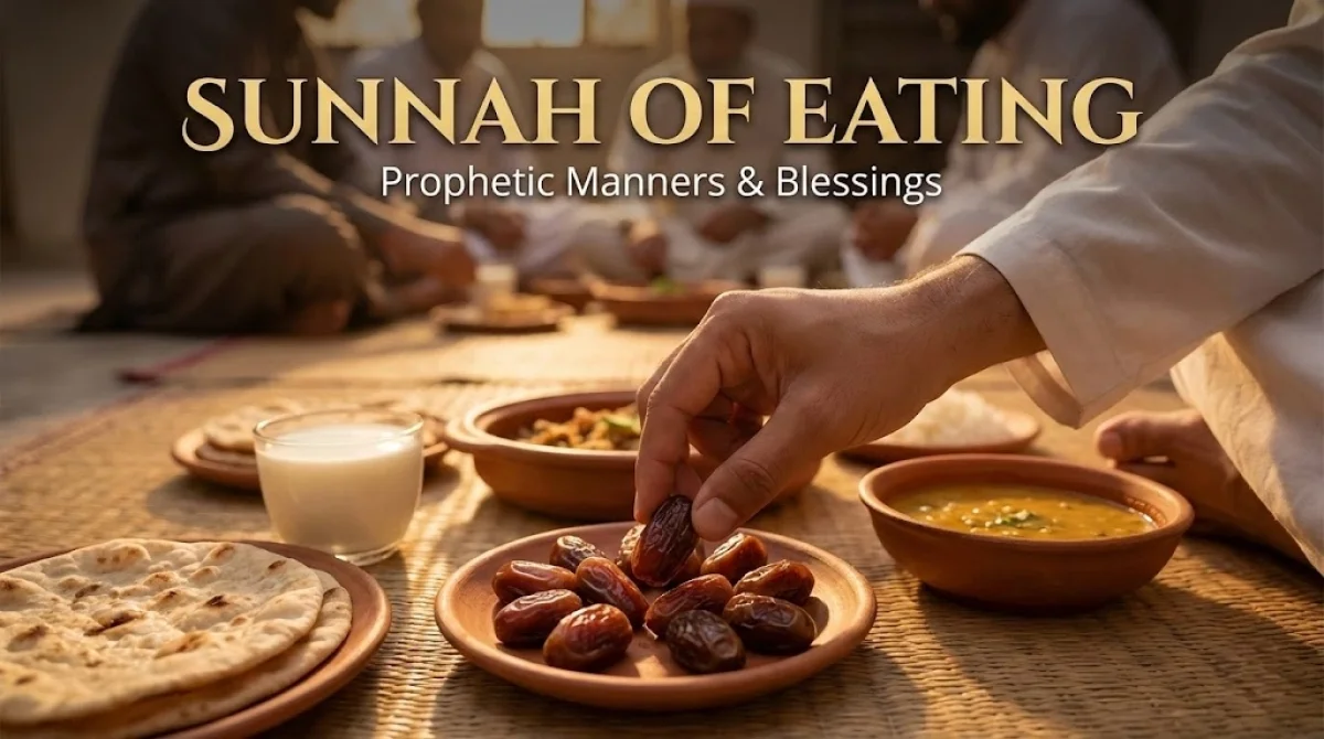 Sunnah of Eating: How the Prophet ﷺ Ate