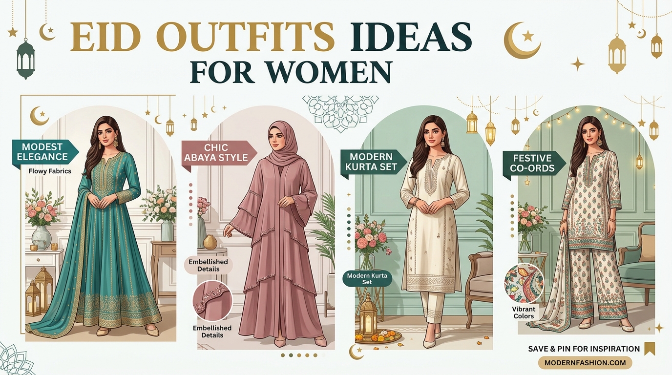 Eid Outfit Ideas For Women (That Actually Work in Europe)
