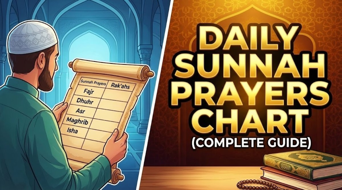 Daily Sunnah Prayers Chart: The Complete Guide