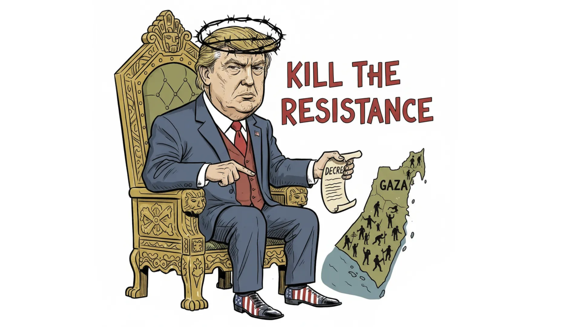 Bravo! Let Trump Crush Our Muslim Brothers While Our Leaders Compete to Please Him