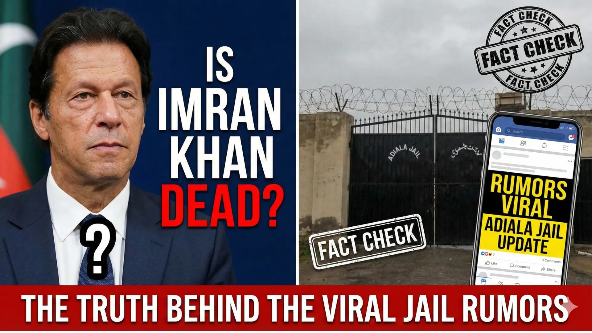 Is Imran Khan Dead? The Truth Behind the Viral Adiala Jail Rumors